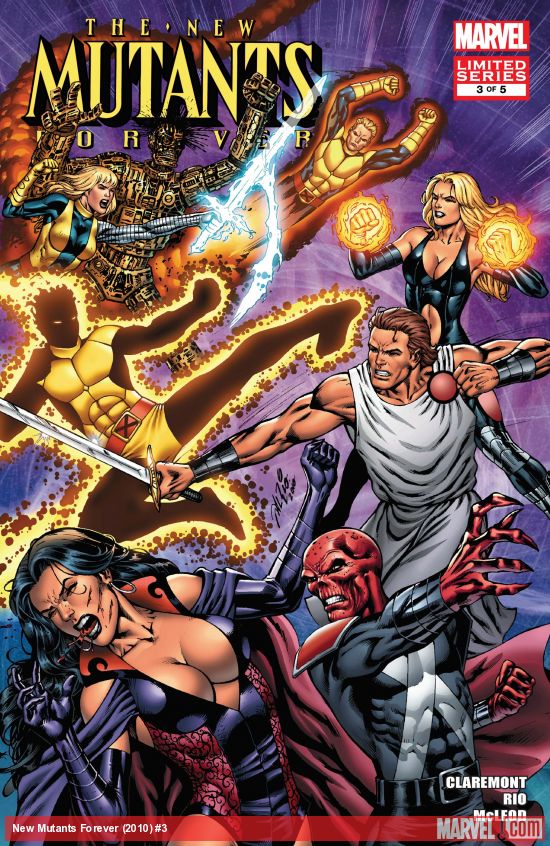 Cover of New Mutants #3