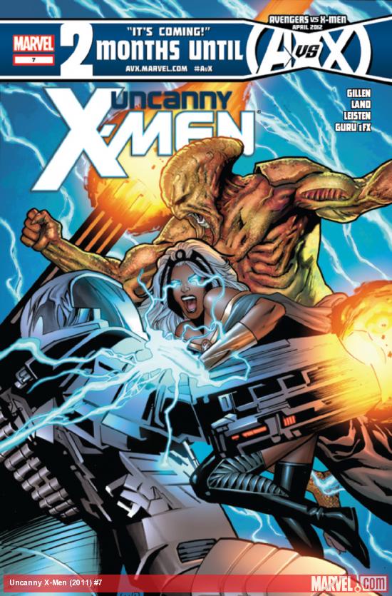 Cover of Uncanny X-Men #7