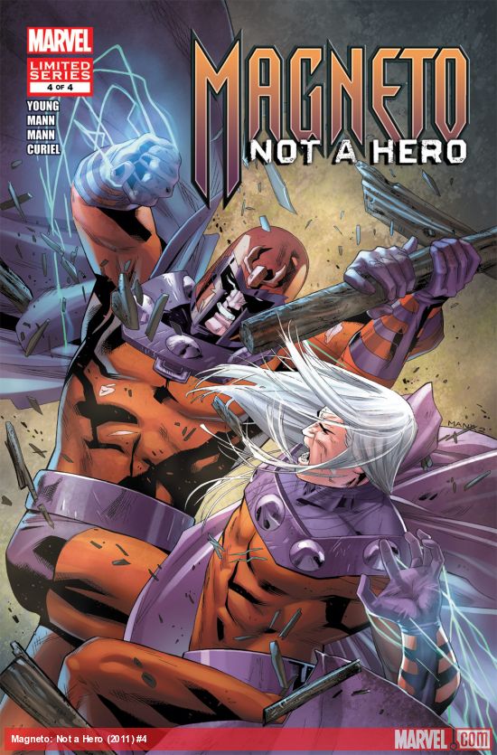 Cover of Magneto: Not a Hero #4