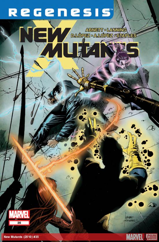 Cover of New Mutants #35