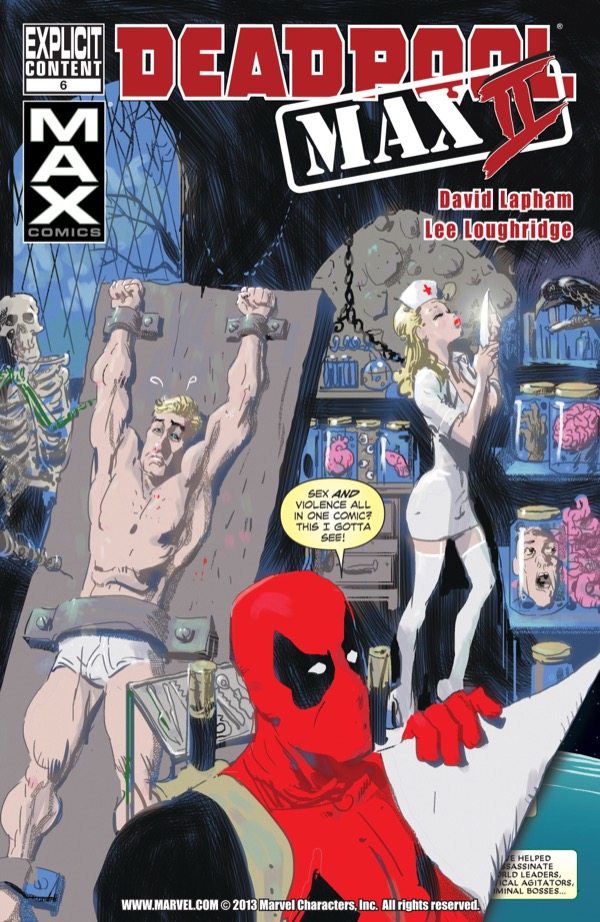 Cover of Deadpool Max 2 #6