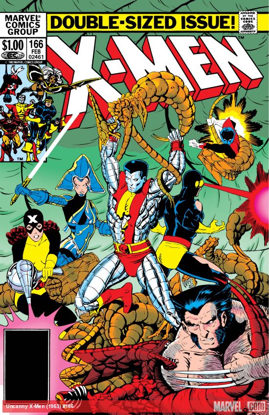 Cover of The Uncanny X-Men #166