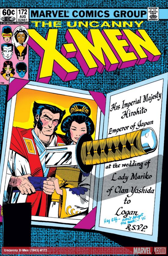 Cover of The Uncanny X-Men #172