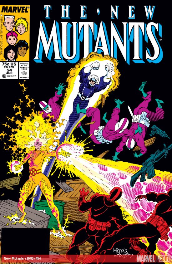 Cover of The New Mutants #54