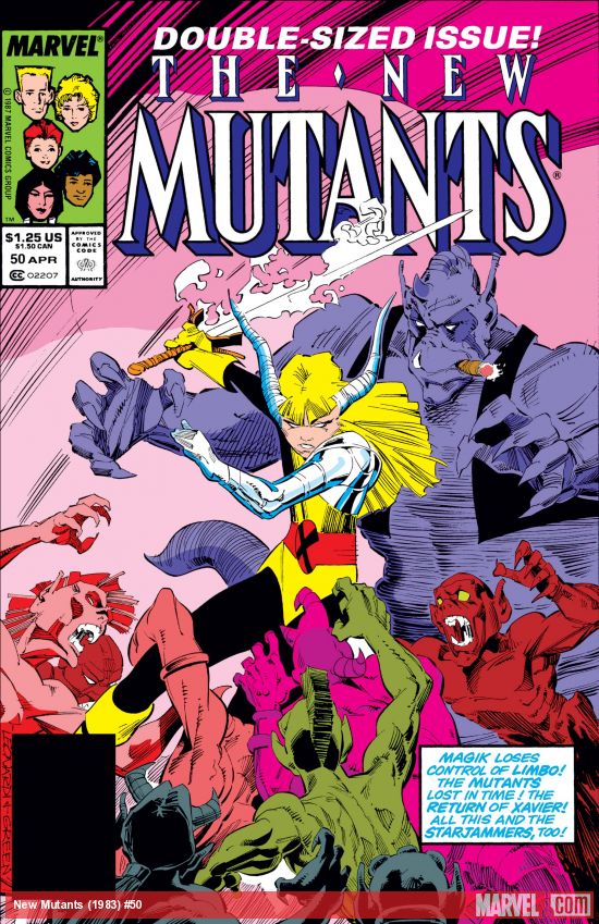 Cover of The New Mutants #50
