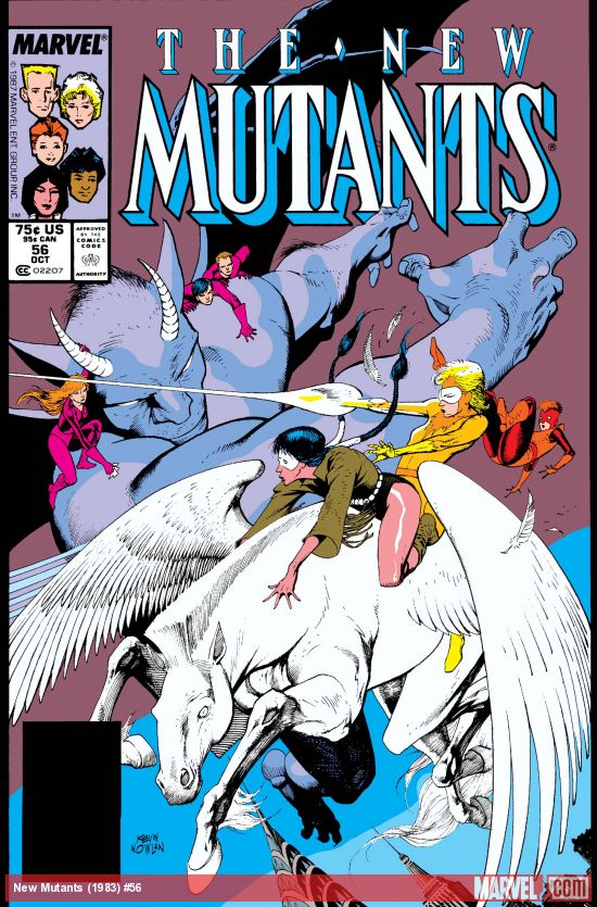 Cover of The New Mutants #56