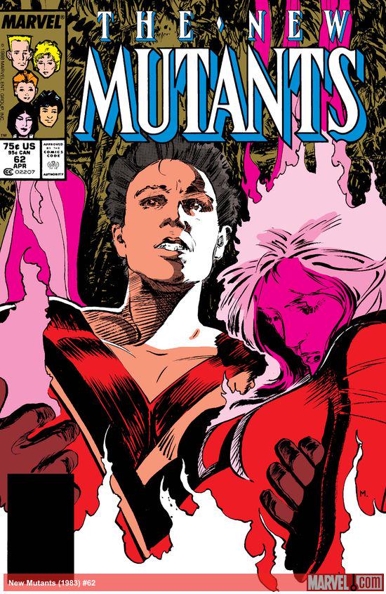 Cover of The New Mutants #62