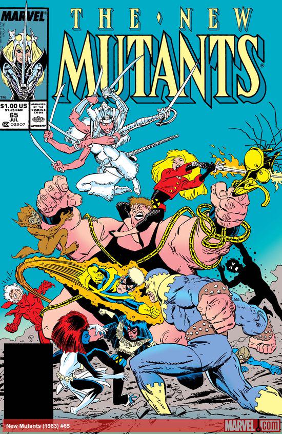 Cover of The New Mutants #65