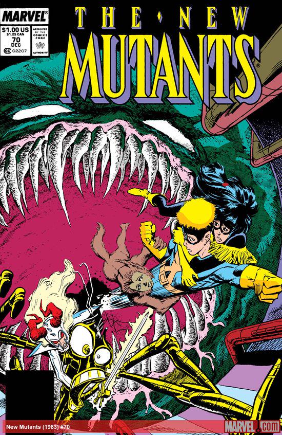 Cover of The New Mutants #70
