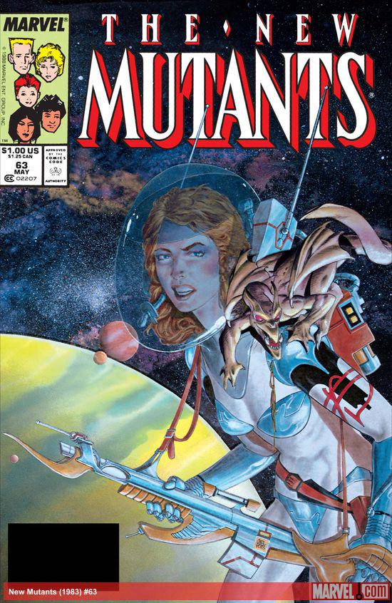 Cover of The New Mutants #63