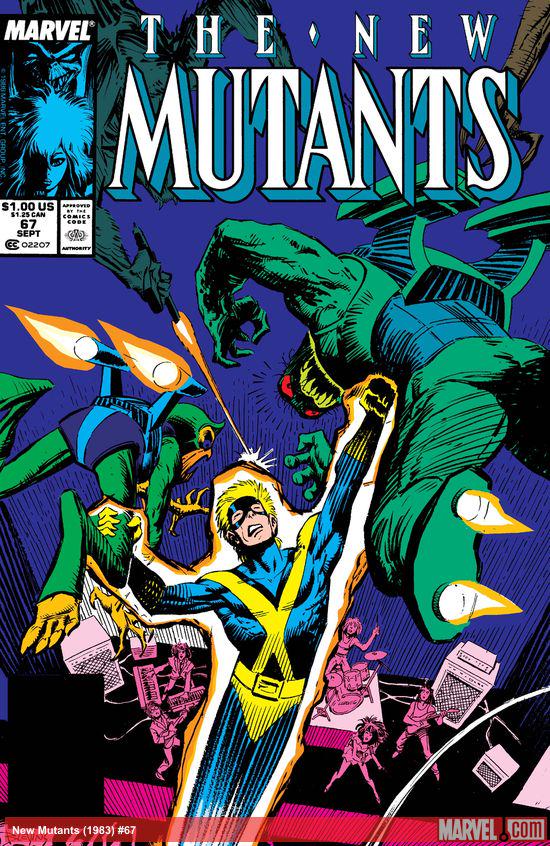 Cover of The New Mutants #67