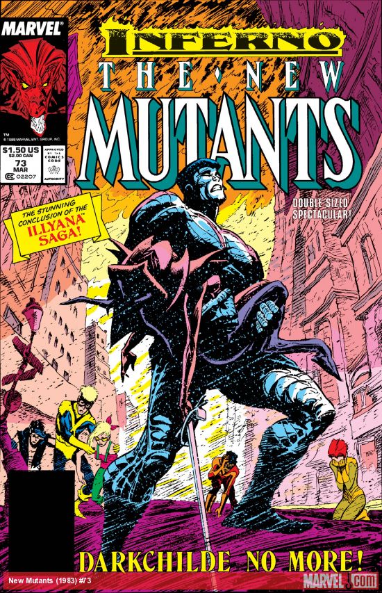 Cover of The New Mutants #73