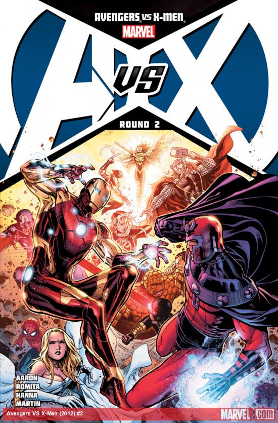 Cover of Avengers vs. X-Men #2