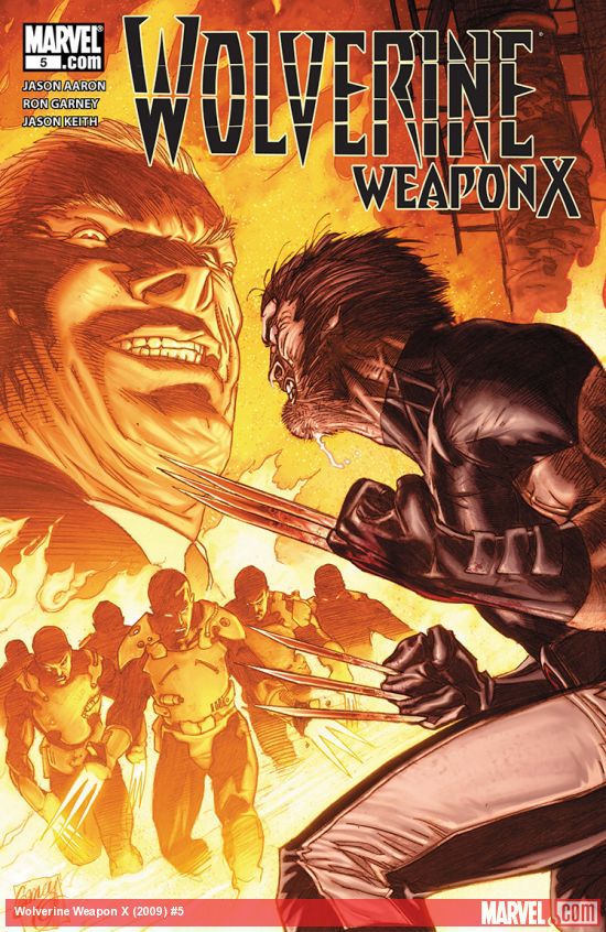 Cover of Wolverine Weapon X #5