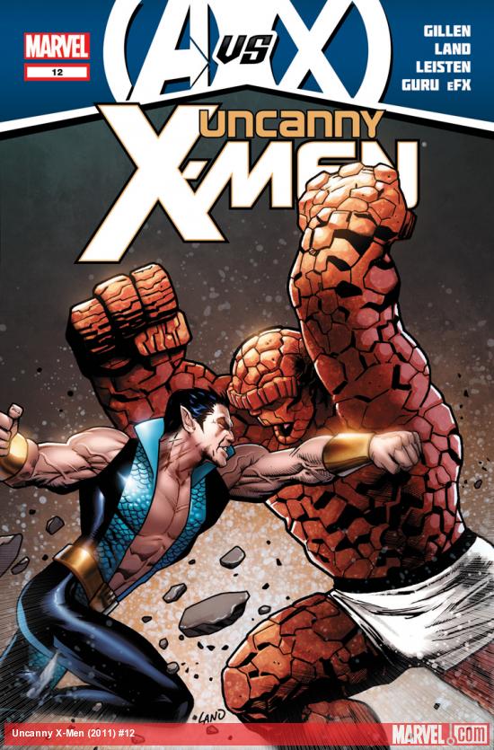 Cover of Uncanny X-Men #12