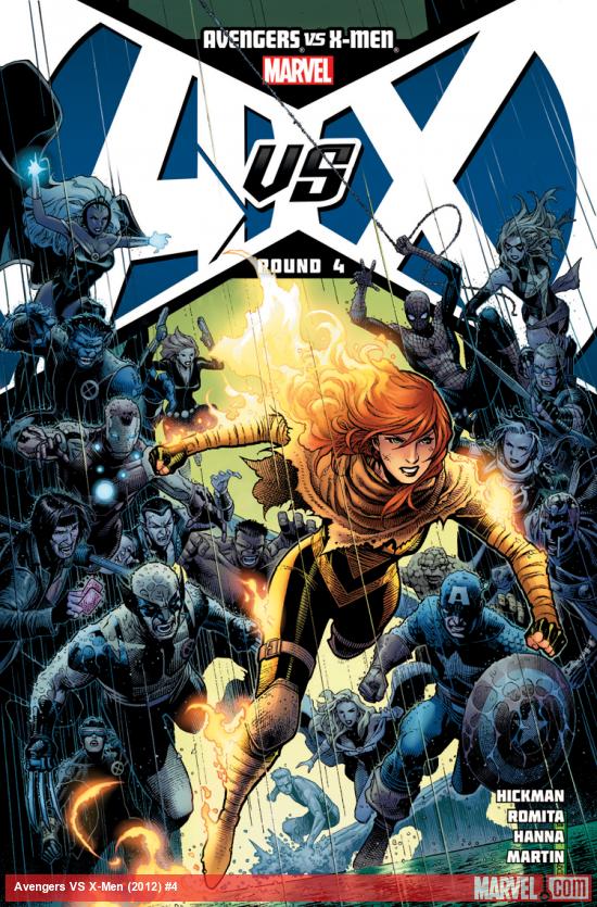 Cover of Avengers vs. X-Men #4