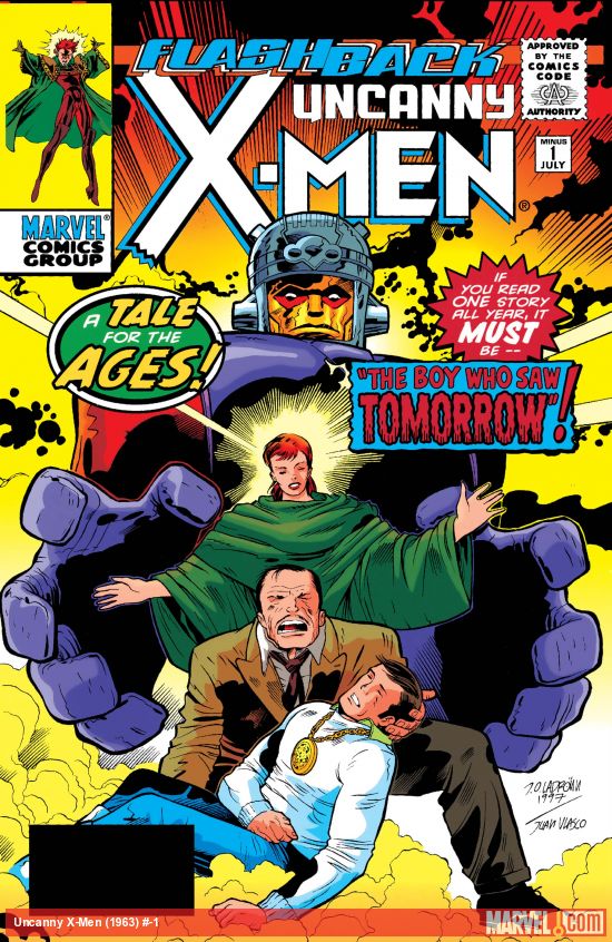 Cover of The Uncanny X-Men #-1