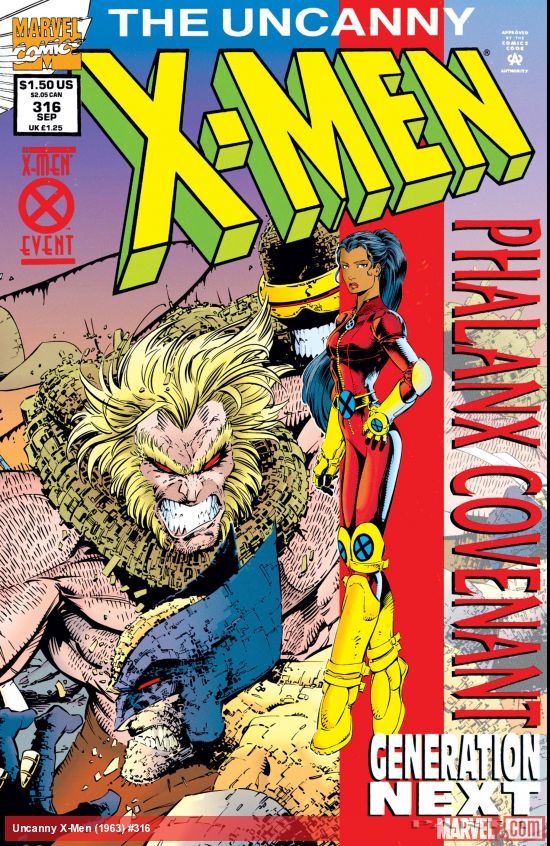Cover of The Uncanny X-Men #316