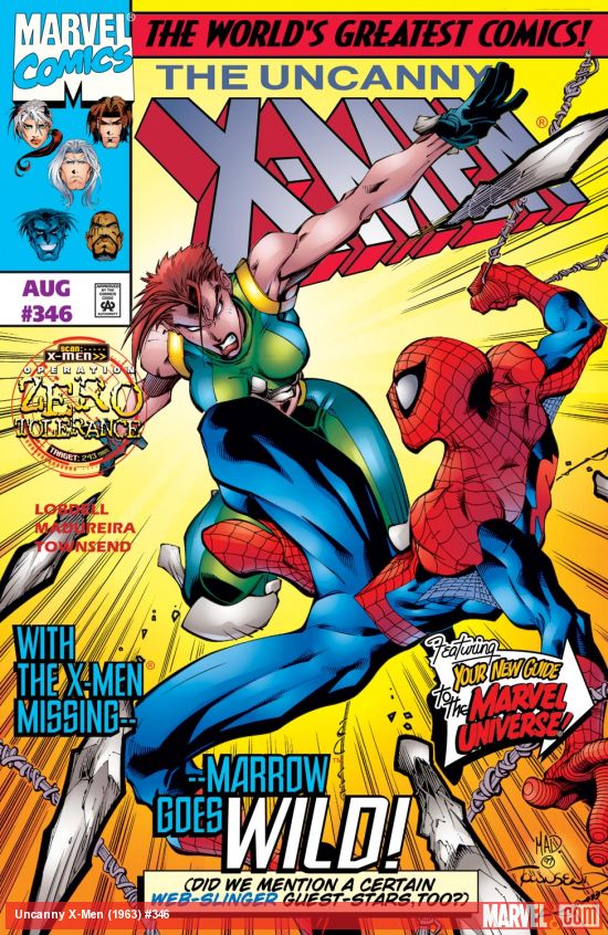 Cover of The Uncanny X-Men #346
