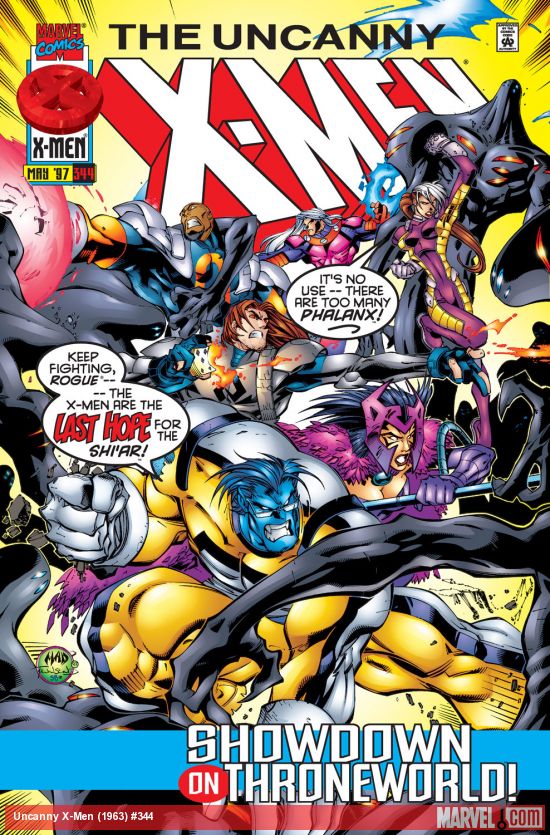 Cover of The Uncanny X-Men #344