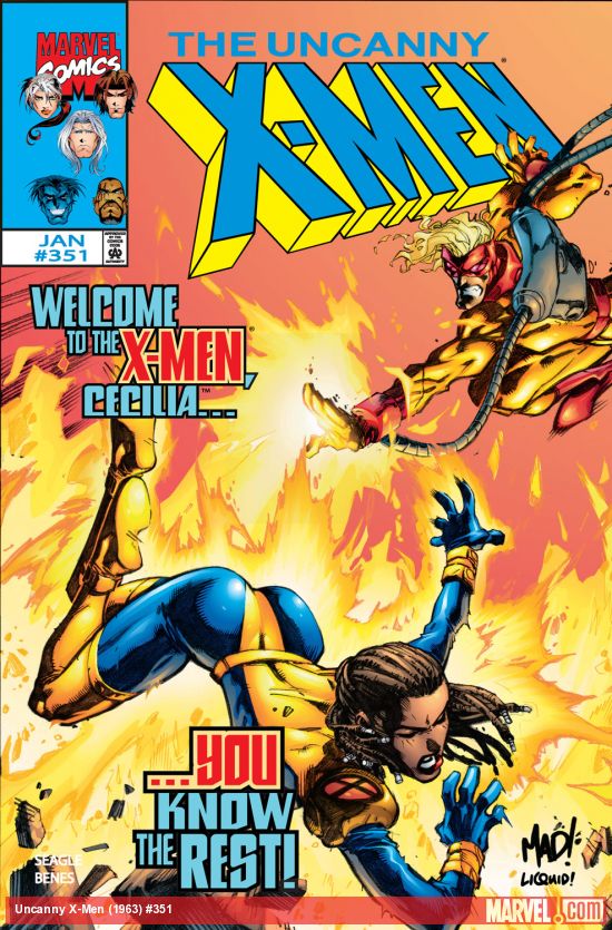 Cover of The Uncanny X-Men #351