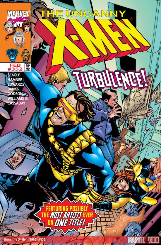 Cover of The Uncanny X-Men #352
