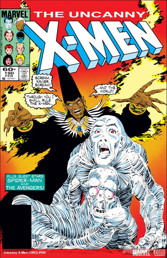 Cover of The Uncanny X-Men #190