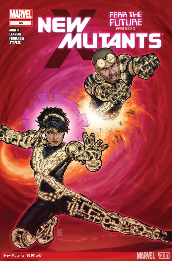 Cover of New Mutants #45