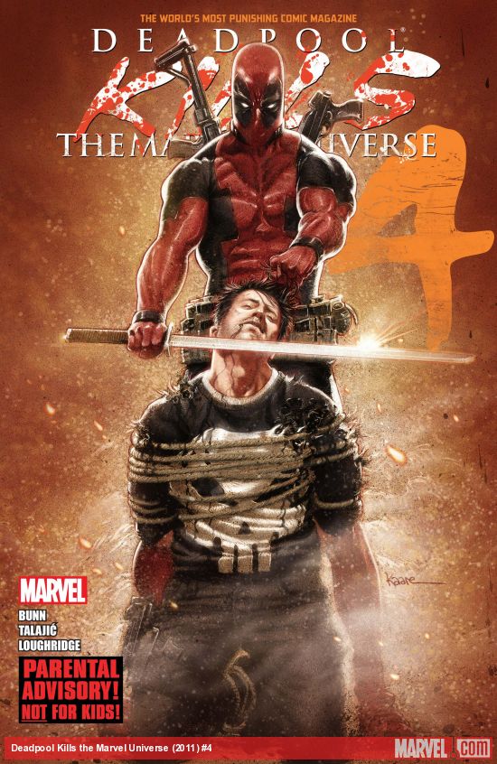 Cover of Deadpool Kills the Marvel Universe #4