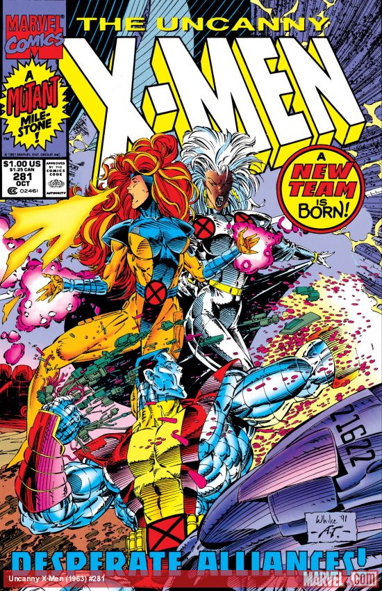 Cover of The Uncanny X-Men #281