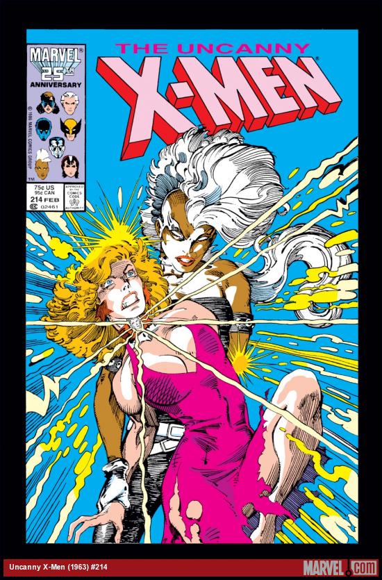 Cover of The Uncanny X-Men #214