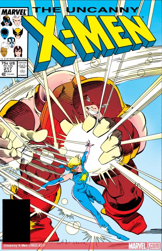 Cover of The Uncanny X-Men #217