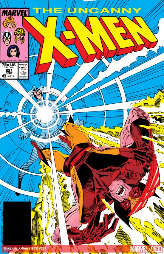 Cover of The Uncanny X-Men #221