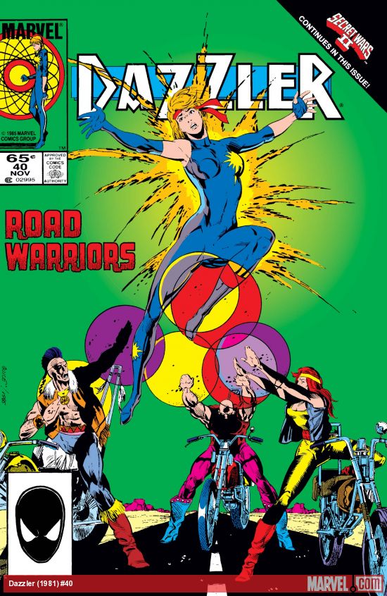 Cover of Dazzler #40