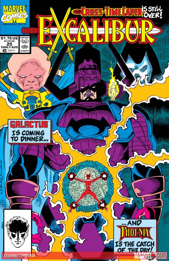 Cover of Excalibur #25