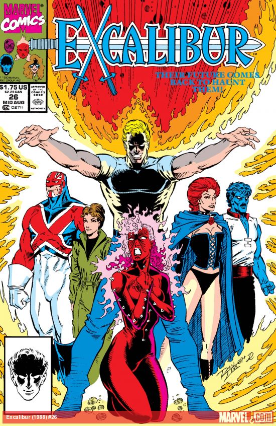 Cover of Excalibur #26