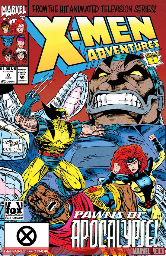 Cover of X-Men Adventures [II] #8