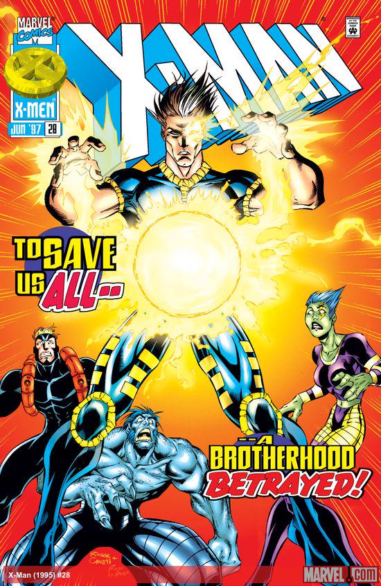 Cover of X-Man #28