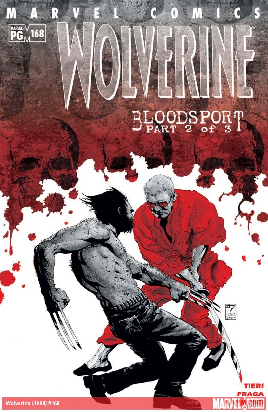 Cover of Wolverine #168