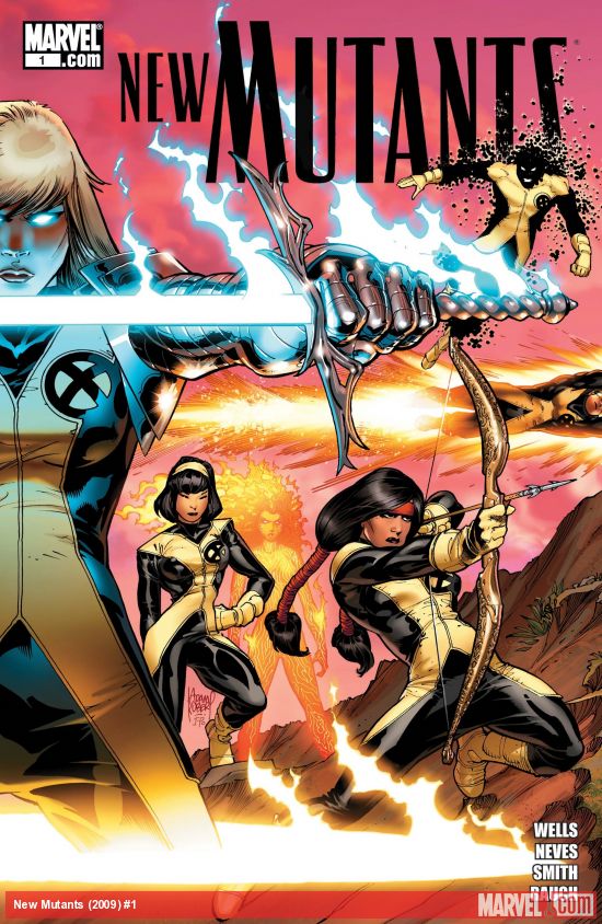 Cover of New Mutants #1