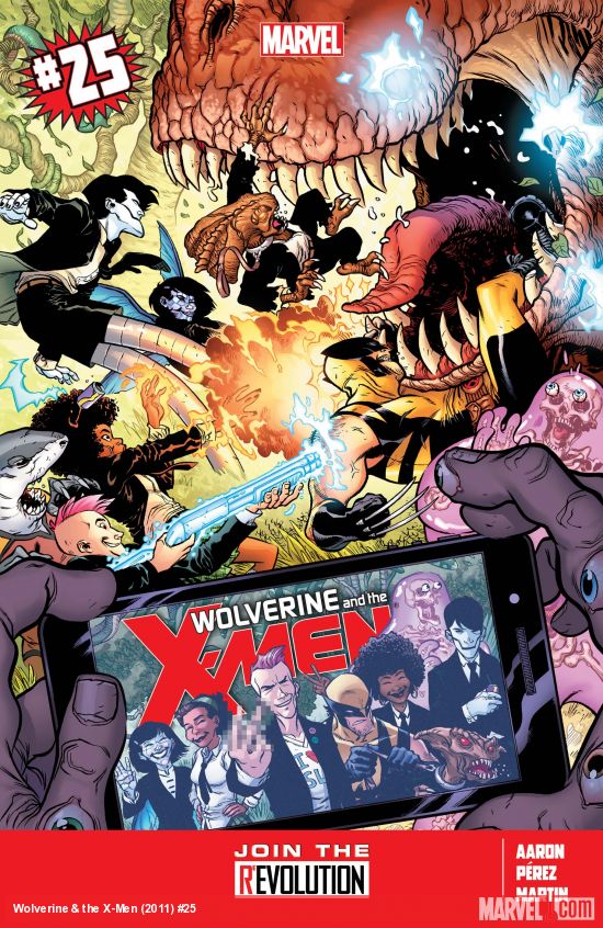 Cover of Wolverine & the X-Men #25
