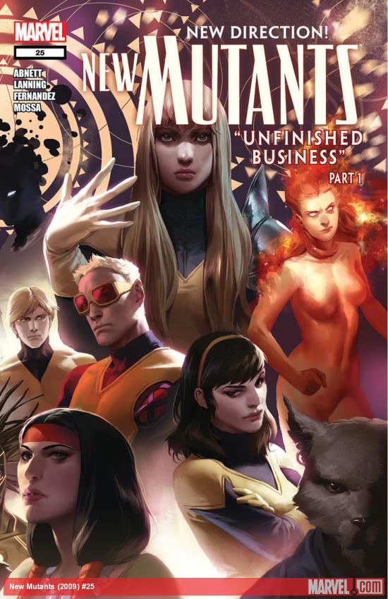 Cover of New Mutants #25