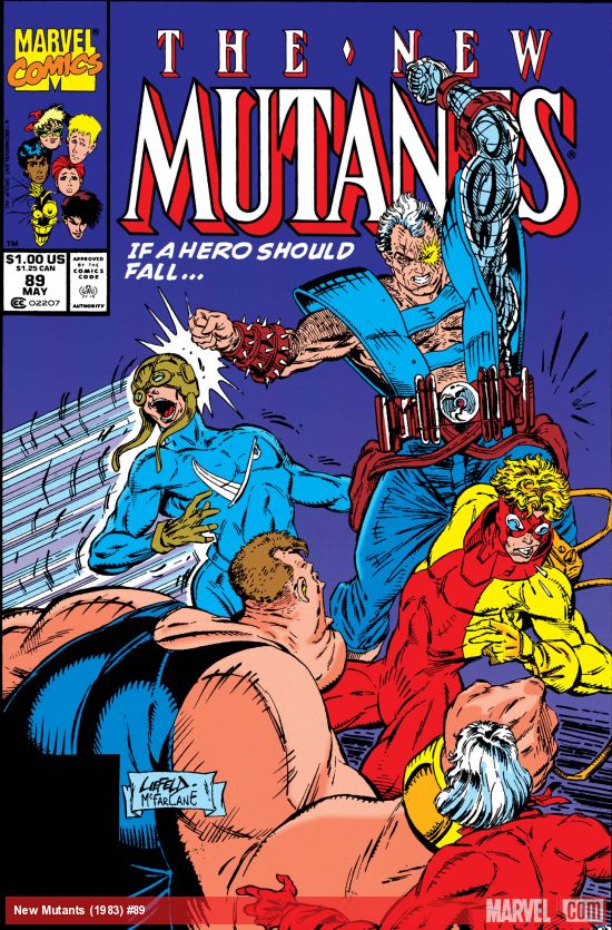 Cover of The New Mutants #89