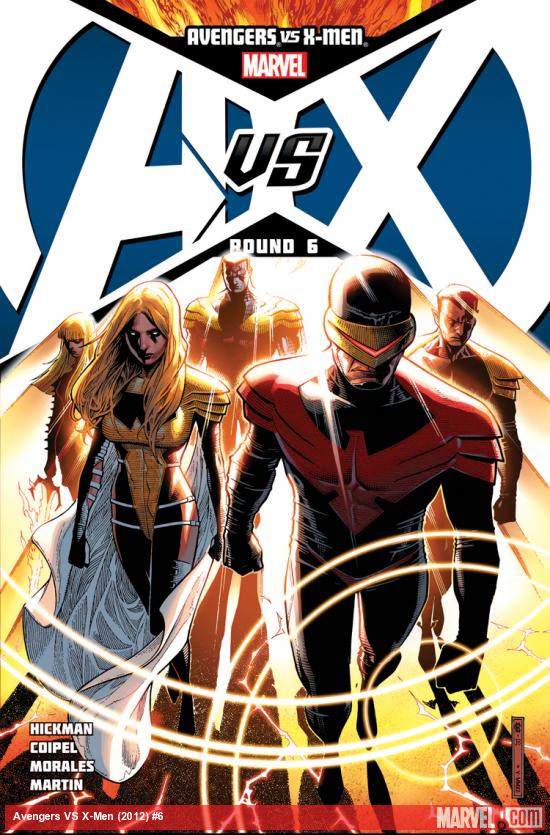 Cover of Avengers vs. X-Men #6