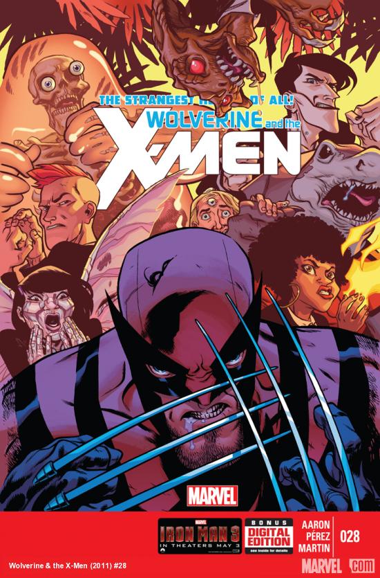 Cover of Wolverine & the X-Men #28