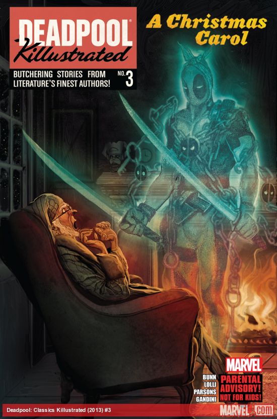 Cover of Deadpool Killustrated #3