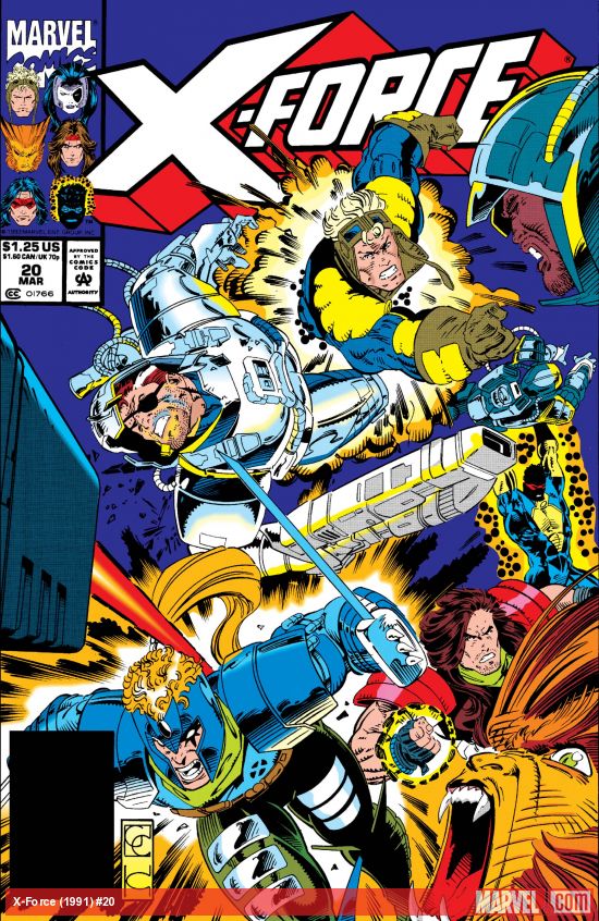 Cover of X-Force #20