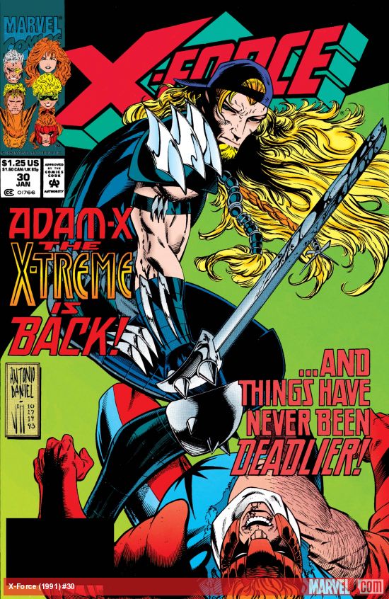 Cover of X-Force #30