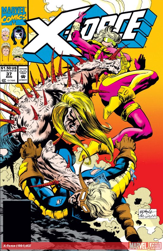 Cover of X-Force #37