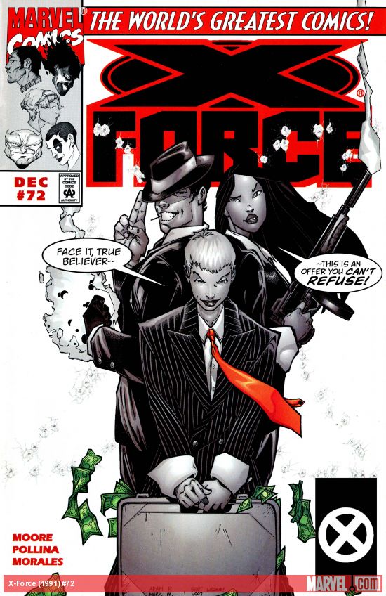 Cover of X-Force #72